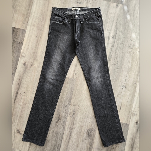 Flying Monkey Black Denim Jeans Size 9 - Picture 5 of 13